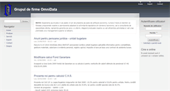 Desktop Screenshot of omnidatagrup.ro